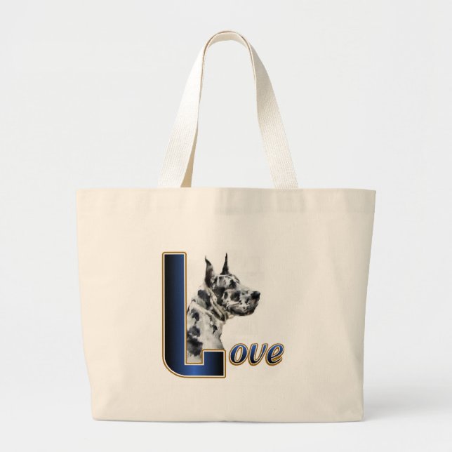 Bolsa Tote Grande Grandes Presentes de Arte Danada (Frente)