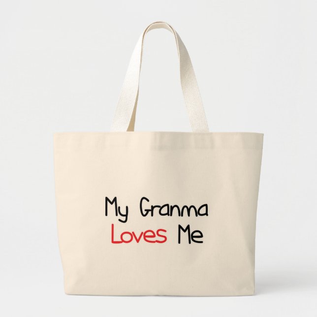 Bolsa Tote Grande Granma ama-me (Frente)