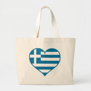 Bolsa Tote Grande Grécia Love