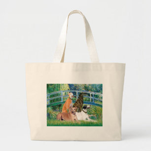 Bolsa Tote Grande Greyhounds (quatro) - Ponte