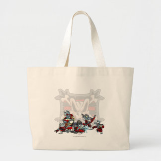 Bolsa Tote Grande Grupo de ilha de Krawk da equipe