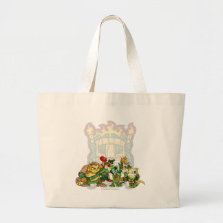 Bolsa Tote Grande Grupo de ilha do mistério da equipe