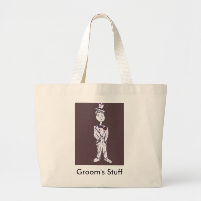 Bolsa Tote Grande Grupo/Despedida de Solteiro (Frente)