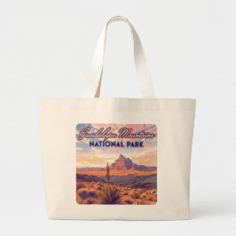 Bolsa Tote Grande Guadalupe Montanhas Parque Nacional El Capitan Tex