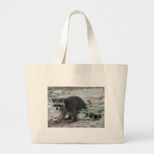 Bolsa Tote Grande Guaxinim do bebê