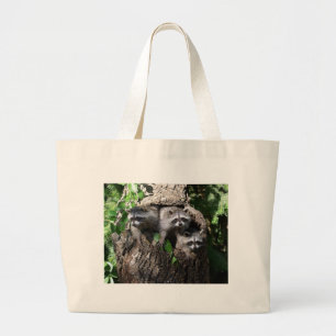 Bolsa Tote Grande Guaxinim - três amigo