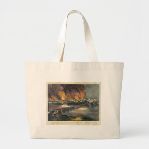 Bolsa Tote Grande Guerra civil americana a queda Richmond do abril
