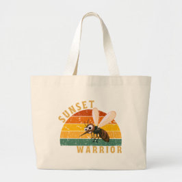 Bolsa Tote Grande Guerreiro do Pôr do Sol