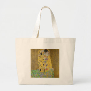 Bolsa Tote Grande Gustavo Klimt "o beijo "