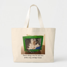 Bolsa Tote Grande Há sempre uma sala para uma mais