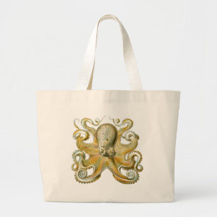 Bolsa Tote Grande Haeckel Octopus
