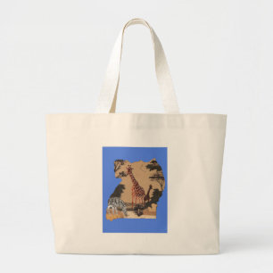 Bolsa Tote Grande Hakuna Matata African Animal Pride lands.png
