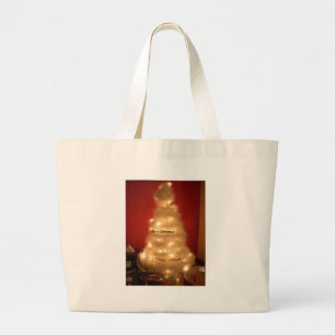 Bolsa Tote Grande Hakuna Matata Felry White Natal