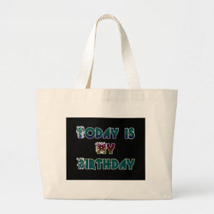 Bolsa Tote Grande Hakuna Matata Gift Hoje é meu aniversário.png