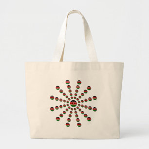 Bolsa Tote Grande Hakuna Matata Quênia, tradicional e legal,