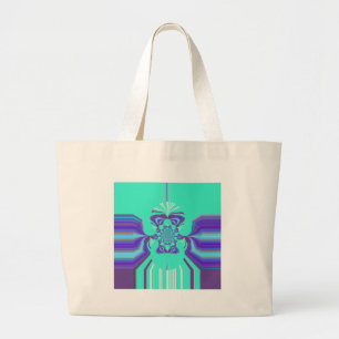 Bolsa Tote Grande Hakuna Matata Roxo