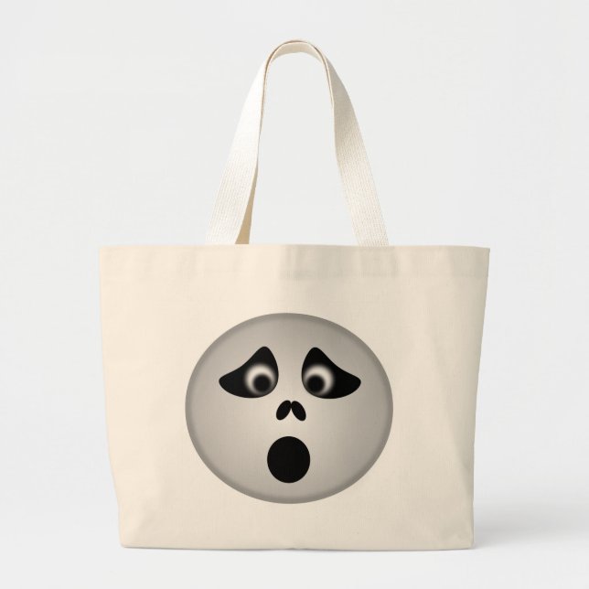 BOLSA TOTE GRANDE HALLOWEEN GHOST (Frente)