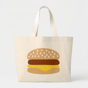 Bolsa Tote Grande Hamburger