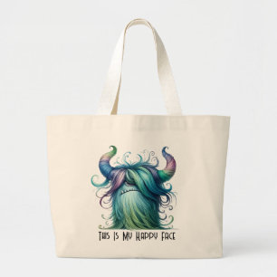 Bolsa Tote Grande Hans - Saco Monstro de Um Olho