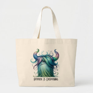 Bolsa Tote Grande Hans - Saco Monstro de Um Olho