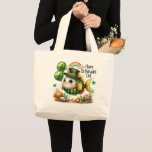 Bolsa Tote Grande Happy St. Patrick’s Day Fish Tote Bag<br><div class="desc">Happy St. Patrick’s Day Fish Tote Bag

Carry your essentials in style with this lucky Happy St. Patrick’s Day Fish tote bag. Perfect for shopping,  school,  or festive outings and best for adding fun for an Irish-inspired luck to your everyday items.</div>