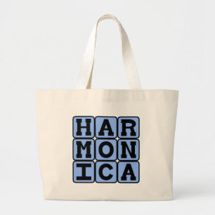 Bolsa Tote Grande Harmônica, Instrumento Musical