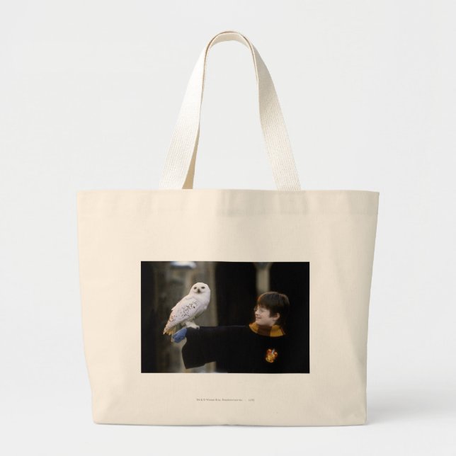 Bolsa Tote Grande Harry e Hedwig 3 (Frente)