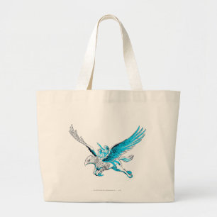 Bolsa Tote Grande Harry e Hermione em um Hippogriff