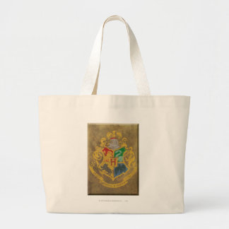 Bolsa Tote Grande Harry Potter | Brasão Rústico de Hogwarts