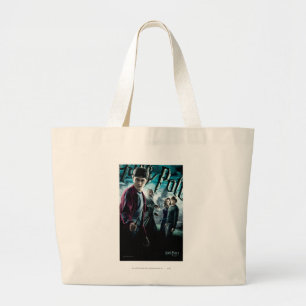 Bolsa Tote Grande Harry Potter com Dumbledore Ron e Hermione 1