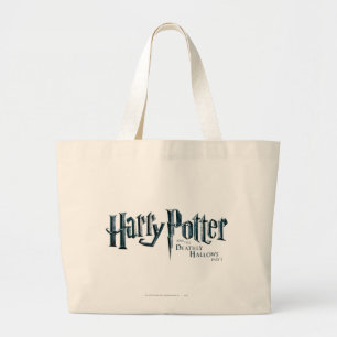 Bolsa Tote Grande Harry Potter e as Relíquias da Morte Logotipo 1 2