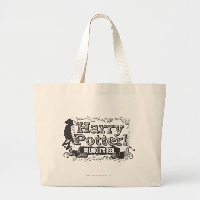 Bolsa Tote Grande Harry Potter! Já faz tanto tempo (Frente)