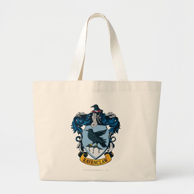 Bolsa Tote Grande Harry Potter | Parada de Ravenclaw gótica (Frente)