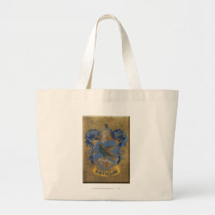 Bolsa Tote Grande Harry Potter Pintura Ravenclaw Rústica