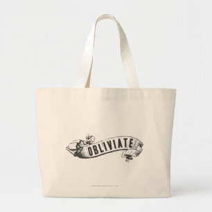Bolsa Tote Grande Harry Potter Spell   Obliviato