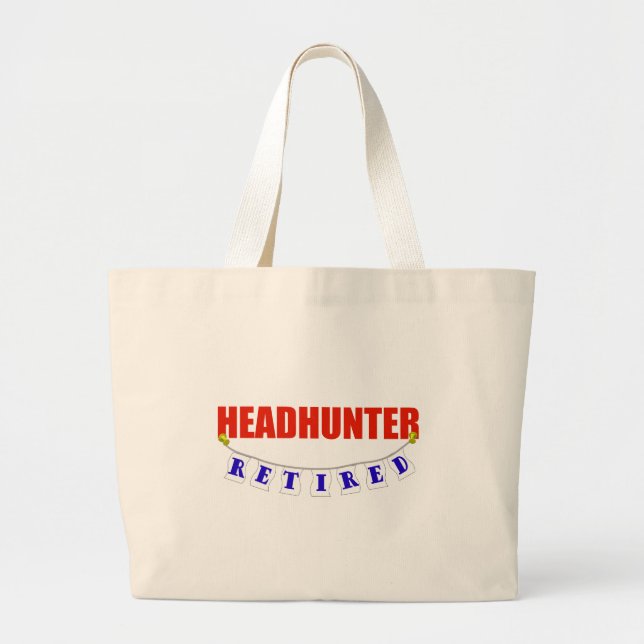 BOLSA TOTE GRANDE HEADHUNTER APOSENTADO (Frente)