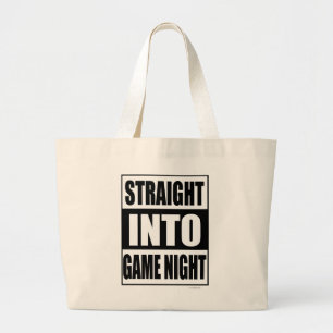 Bolsa Tote Grande Hetero no jogo da noite