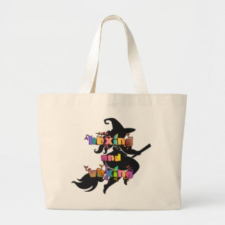 Bolsa Tote Grande HEXING E VEXING para a Pagan de Tamanho Plus