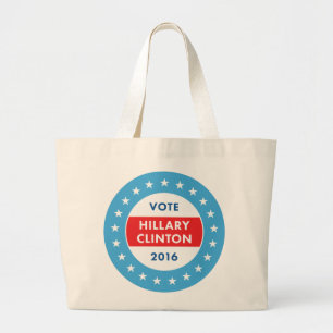 Bolsa Tote Grande Hillary Clinton 2016
