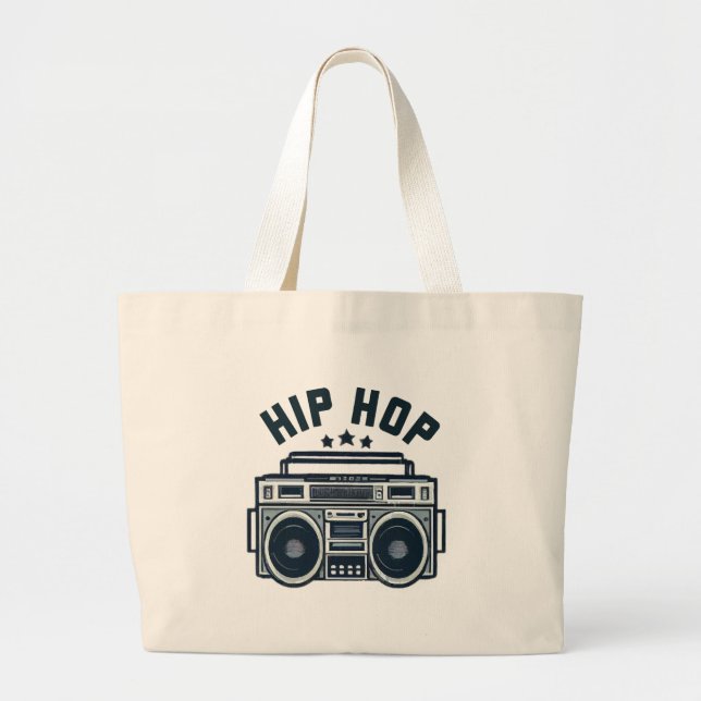 Bolsa Tote Grande Hip hop (Frente)
