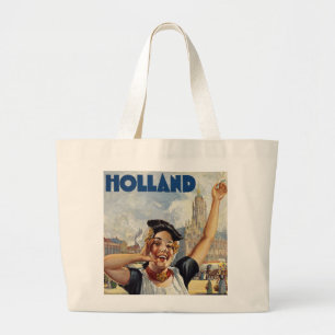 Bolsa Tote Grande Holanda