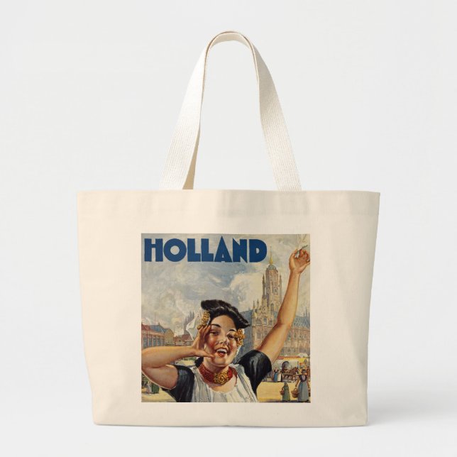 Bolsa Tote Grande Holanda (Frente)