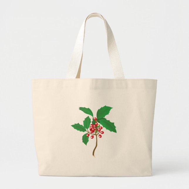 Bolsa Tote Grande Holly Berry (Frente)