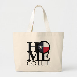 Bolsa Tote Grande HOME Collin Texas