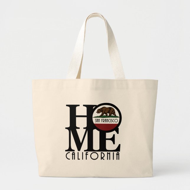 Bolsa Tote Grande HOME San Francisco (Frente)