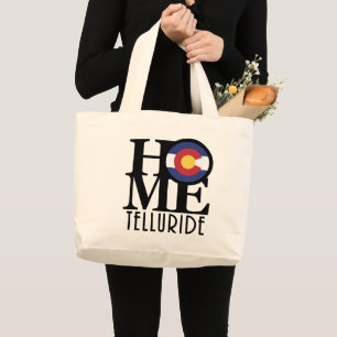 Bolsa Tote Grande HOME Telluride Colorado