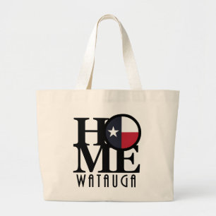 Bolsa Tote Grande HOME Watauga Texas