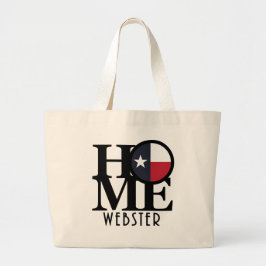 Bolsa Tote Grande HOME Webster Texas