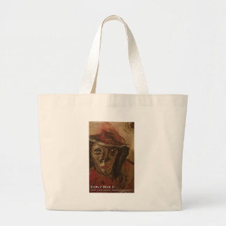Bolsa Tote Grande homem primitivo II