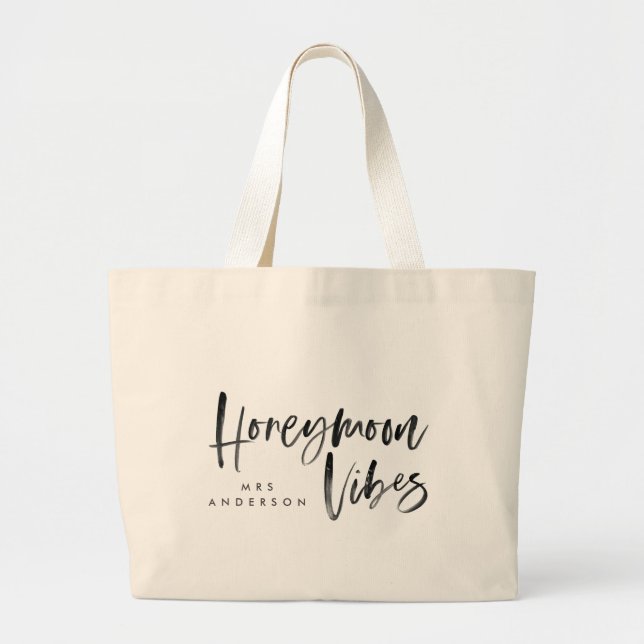 Bolsa Tote Grande Honeymoon Vibes (Frente)